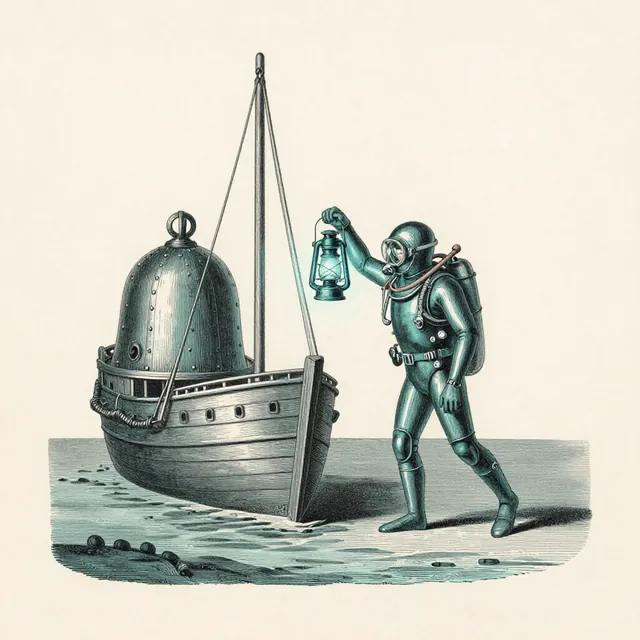 Engraved plate: a close review reconstructs the business history behind a domain